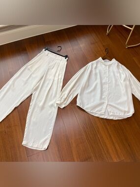 Raquel Allegra Viscose Shirt + Pants